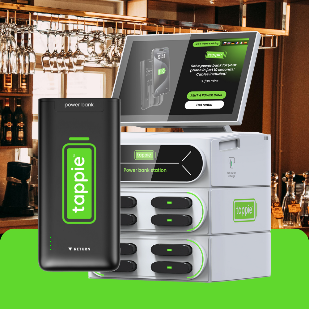 Powerbankstation horeca